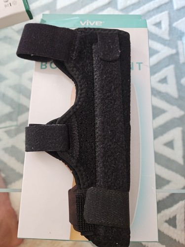 Vive Boxer Splint 7.75" Fits Right Or Left Hand Black Open Box New - Picture 4 of 5