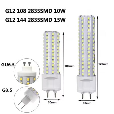 1x Glühbirnen 10W 15W LED-Mais-Glühbirne G8.5 / G12 / GU6.5 Basis nicht-dimmbar