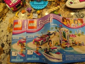 LEGO FRIENDS: Andrea's Speedboat Transporter 41316 100% COMPLETE 