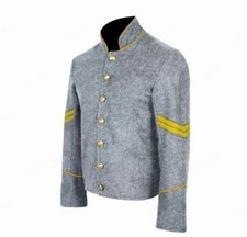 US Civil War Cavalry Corporal Shell Jacket with Yellow Trim All Sizes Available