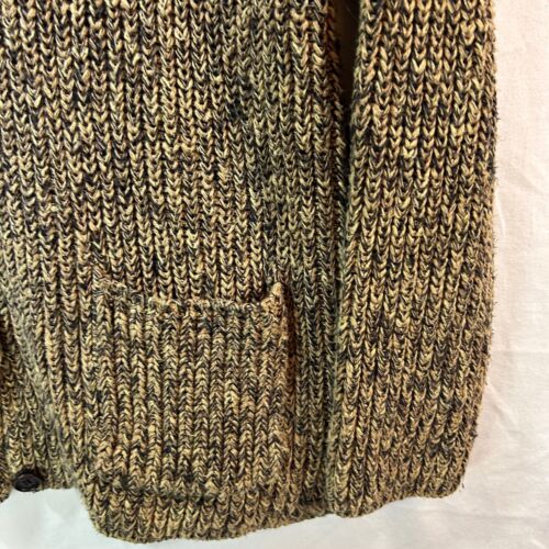 Lauren Ralph Lauren Damen Leinenmischung Grobstrick Knopfleiste Cardigan Pullover XL - Bild 6 von 12
