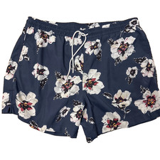 Abercrombie and Fitch Relaxed Stretch XL Men's Swim Trunks, Hawaiian Pattern