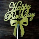 HAPPY BIRTHDAY CAKE TOPPER