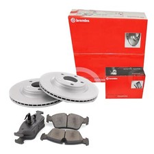 BREMBO Satz Bremsscheiben belüftet vorne + Bremsbeläge für Citroën DS C3 II SC_