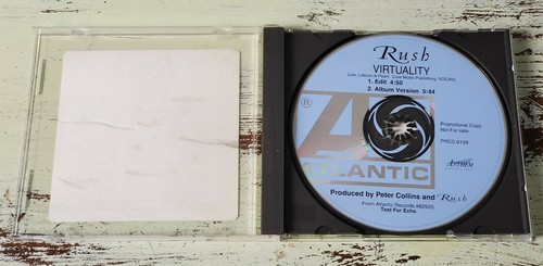 VG Rush – Virtuality (1997) Atlantic – PRCD 8139 CD, Single, Promo - Picture 2 of 3