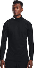 New Under Armour Men's ColdGear Infrared Mock Long Sleeve Fitted 1368026 MEDIUM