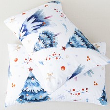 3D Christmas Trees Star Fruit Quilt Cover Set Duvet Cover Bedding Pillowcases