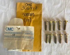 OMC JOHNSON EVINRUDE SCREWS PART 306418