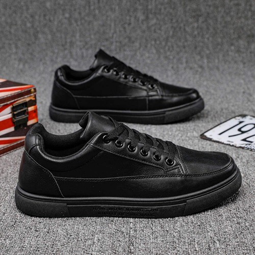 Herren Turnschuhe Niedrig Übergröße Schuhe für Freizeitkleidung Koreanisches Design Schnürschuhe Fro