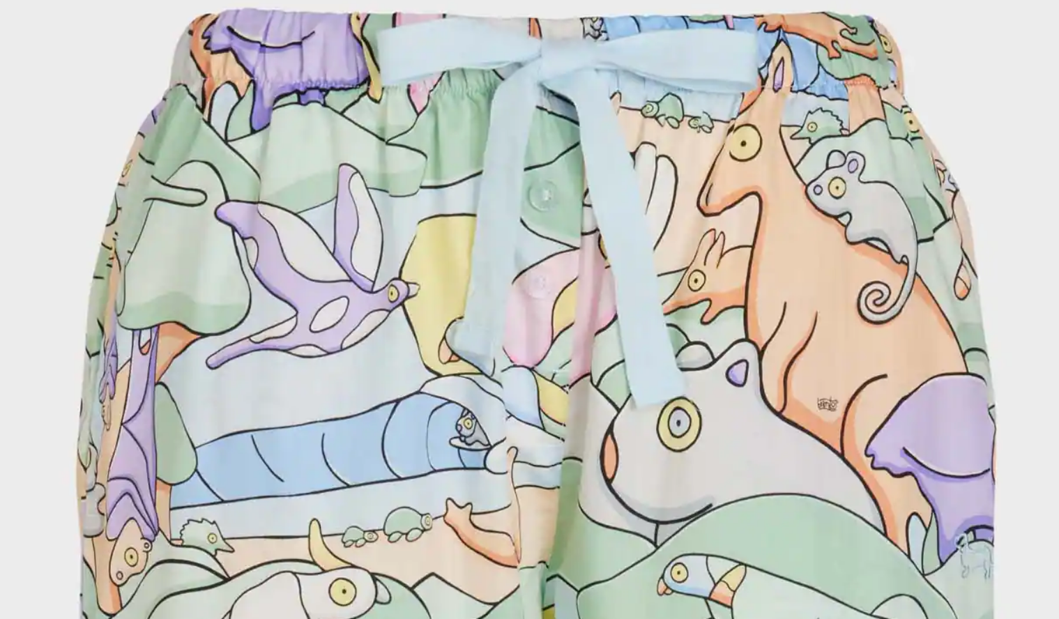 BNWT Peter Alexander Australian Wildlife Print PJ Pants Size