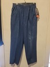 NEW Briggs New York Women’s Dark Wash Pull-On Pants Size 16W — photo 1