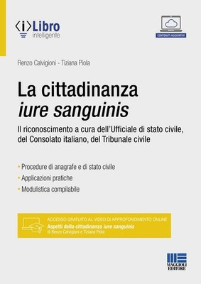 Tiziana Piola Renzo Calvigi La cittadinanza iure sangui (Paperback) (UK IMPORT)