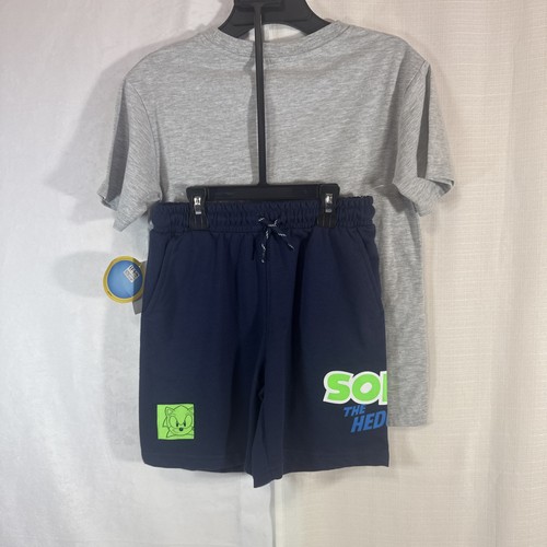 Sonic the Hedgehog Boys' Graphic Tee and Shorts Set 2-Piece Size 8 Brand New - Picture 2 of 7