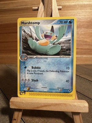 Pokemon Ruby and Sapphire E-Reader Marshtomp #40/109 Lightly played