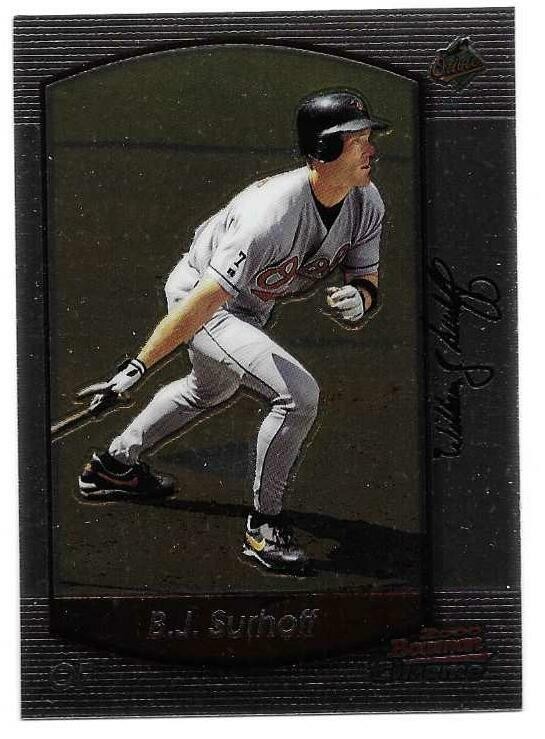 B.J. SURHOFF 2000 BOWMAN CHROME CARD NM-MT+ CONDITION