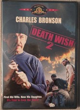 NEW- Death Wish 2 DVD Region 1 US, Charles Bronson Jill Ireland Vincent Gardenia