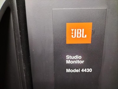 JBL 4430 Studio Monitor Speakers Pair US Vintage Refoamed Tested