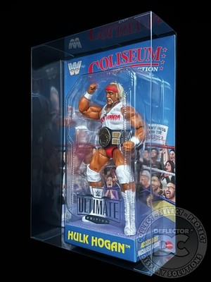 DEFLECTOR DC  WWE Ultimate Edition Coliseum Collection Figure DISPLAY CASE