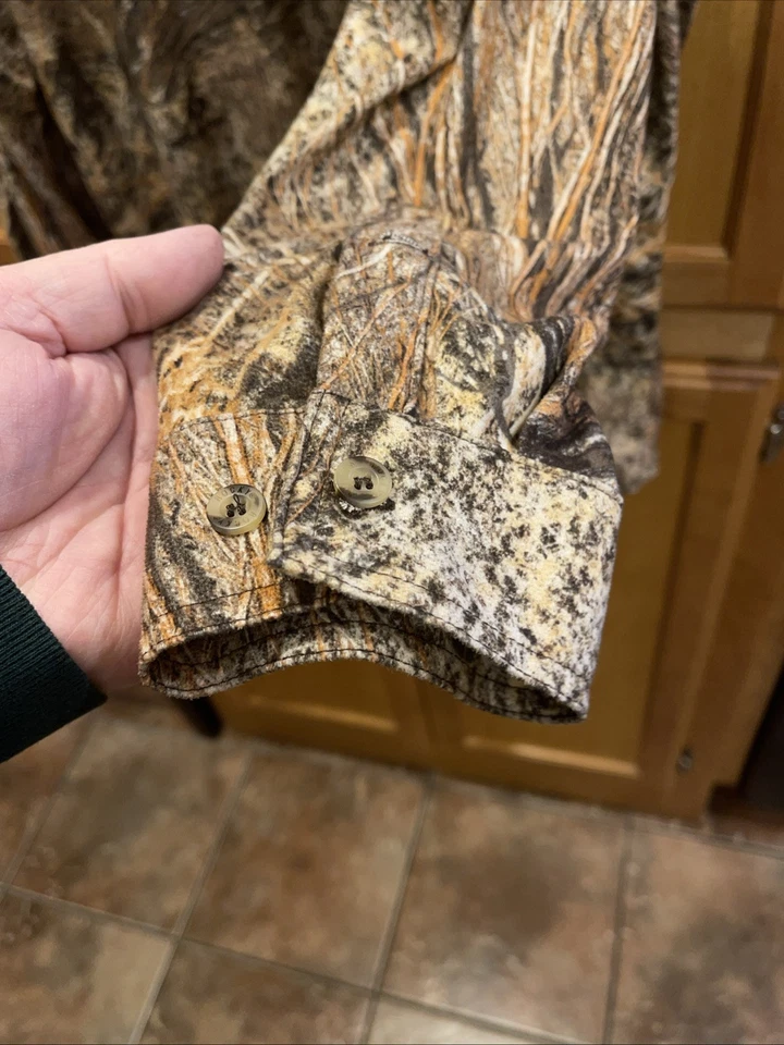 Rocky Scent IQ Shirt Mens XXL Camouflage Long Sleeve Button Down Hunting Outdoor - Image 4 of 4