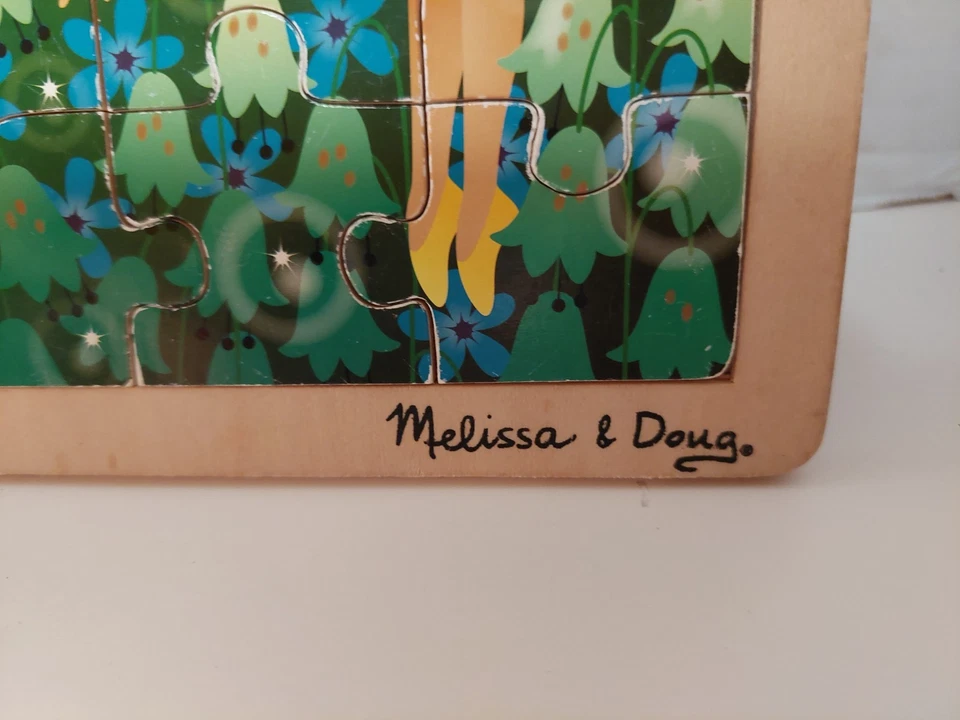 Melissa Doug Wooden Fairy Fantasy Puzzle 48 Pieces Fairytale Theme Hand Crafted - Image 3 of 4