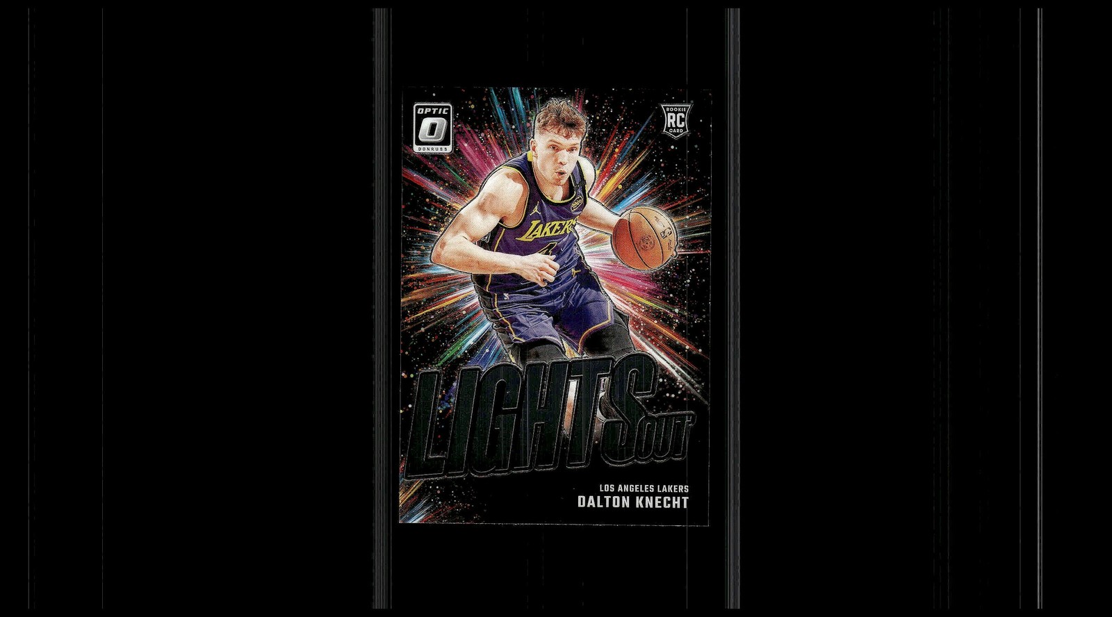 2024-25 Donruss Optic LIGHTS OUT / Dalton Knecht ROOKIE