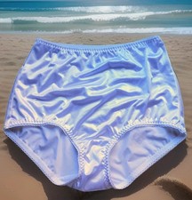 Satin Panties Second Skin SISSY PLUS L SILKY Glossy White