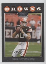 2008 Topps Black 19/53 Brady Quinn #45 10ek