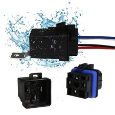 4-PIN 40/30 AMP 12 V DC Waterproof Relay Kit Harness Socket - Heavy Duty 12