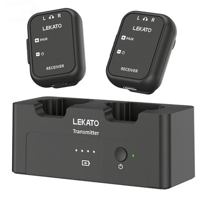 Wireless Earphone Monitor System 2 Receiver for Live Streaming Podcast Creator
