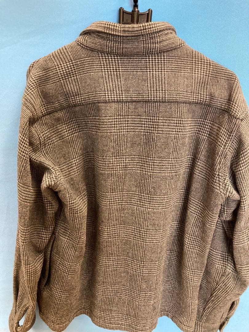 Pendleton plaid jacket S check pattern gray 2 poc… - image 2