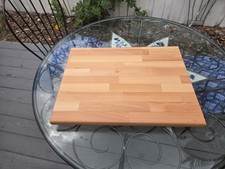 Maple Cutting Board 20x15x2 Inch Wood Cutting Board With Feet
