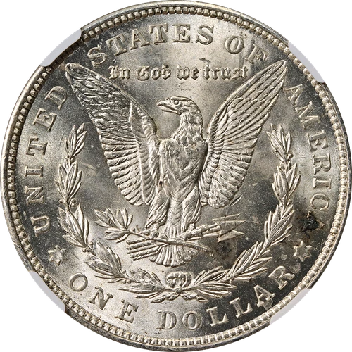 1921-P Morgan Silver Dollar NGC MS63 - Toning