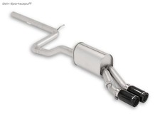 Remus Racing-Anlage ab OPF VW Polo 6 GTI AW 2x84mm Black Chrome rund eingerollt