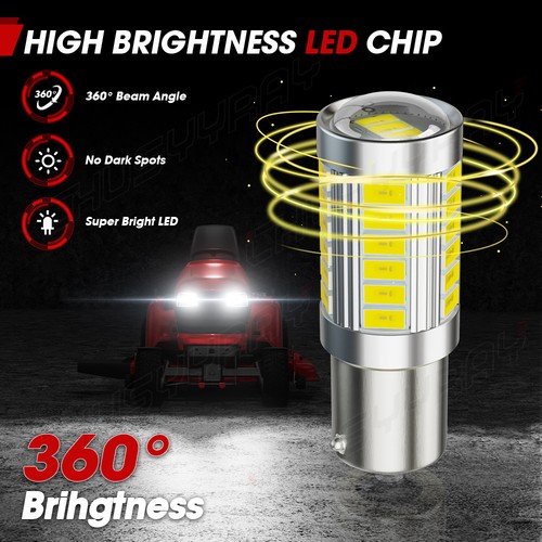 2 LED Glühbirnen für Deere x300 x304 x320 x340 x360 x500 x520 x534 x540 Birnen - Bild 7 von 13
