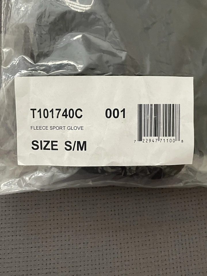 NUEVO CON ETIQUETAS Guantes Timberland Polar Deportivos Pantalla Táctil T101740C-001 Negros Para Hombre Talla S/M Foto 4 de 4