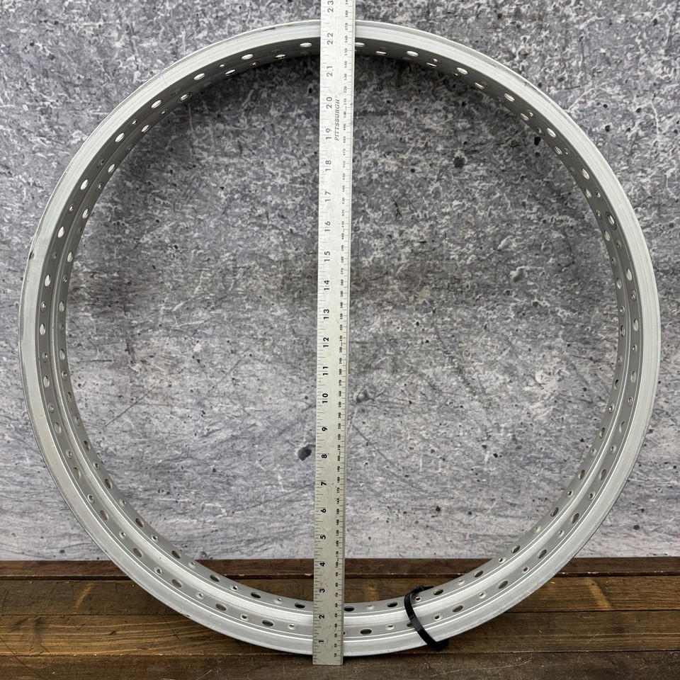 Mongoose Pro Class Style Rims 26 In BMX Cruiser Wheel 36 Hole Silver ...