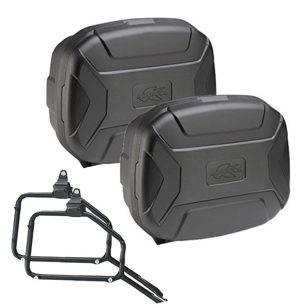 Kappa KVC35N Seitentaschen Mit Rahmen FüR BMW F 650 GS 2003-2005 35LT Schwarz-image