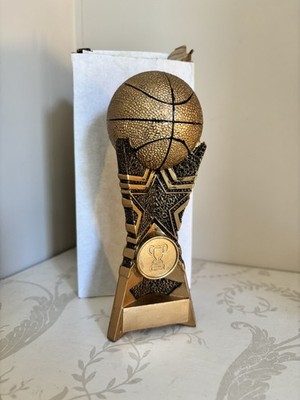 Pokale Achievement Basketball Cup Modern Gold Trophy Award 7'' groß
