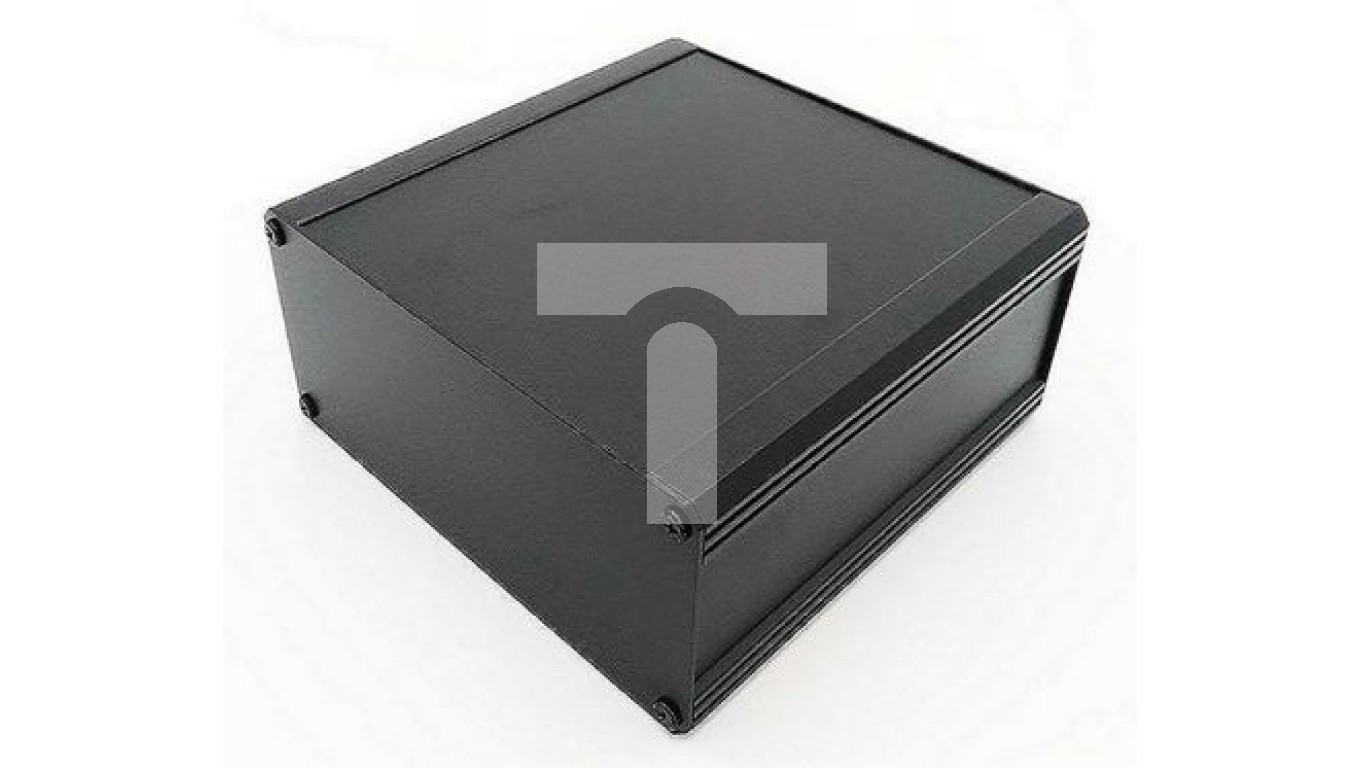 RS PRO 1881279 Heatsink Enclosure Black IP40 200 x 100 x 175mm
