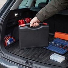 Hard Tool Storage Case w/ Convoluted Foam Inserts Portable Protective Carry Box