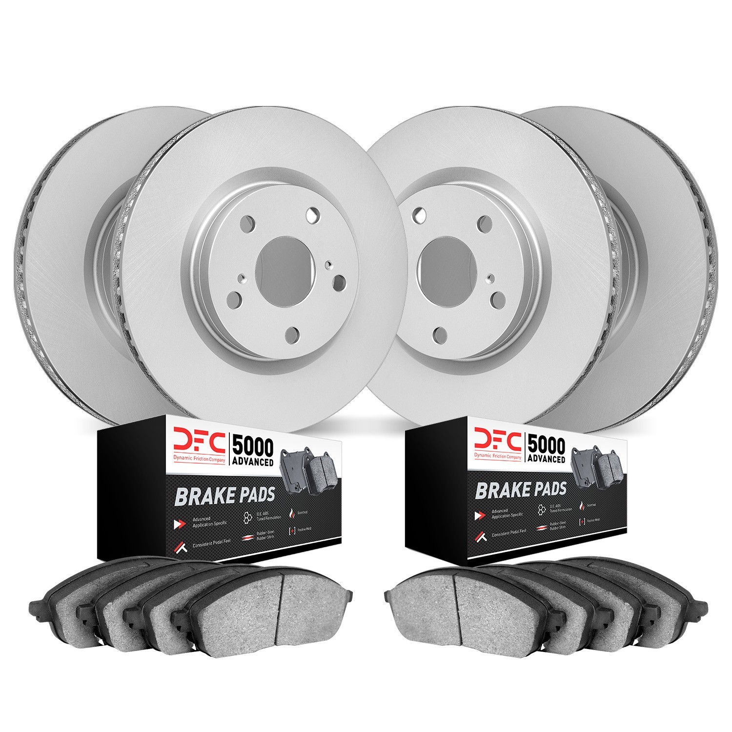 Dynamite Friction Disc Brake Kit for 1991-1996 Acura NSX 4504-58000