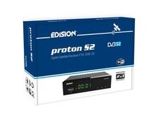 Edision PROTON S2 - Decoder DVB-S2 HD, Ricevitore Digitale Satellitare Full HD D