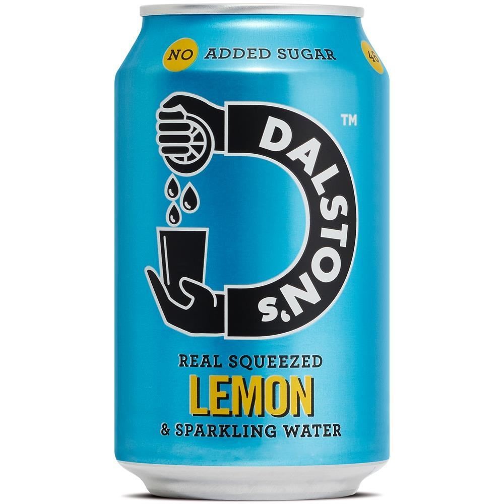 Dalston's  Lemon Soda 330ml Can [Pack of 24] - Image 3