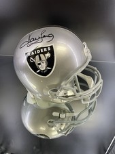 Howie Long Signed Full Size Replica Helmet Oakland Raiders Beckett COA