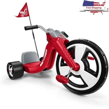 Big Flyer Sport Toddler Bike Cool Chopper Design Adjustable Seat Outdoor Toys US