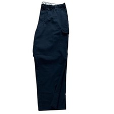 Cintas ComfortFLEX Men Navy Blue Cargo Pants Workwear Size 42