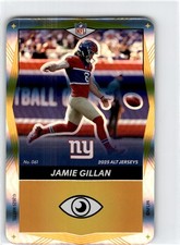 2025 Uno Elite NFL  Alt Jerseys   Foil   Yellow   Jamie Gillan