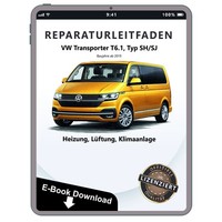 VW Transporter T6.1 Heizung BelüFtung Klimaanlage Reparaturhandbuch Download