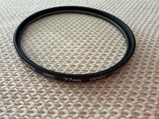 Hoya 77mm Multi-Coated UV 0 Filter Clean Glass Original Case