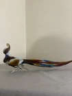 Vintage Murano Style Hand Blown Glass Bird Figure
